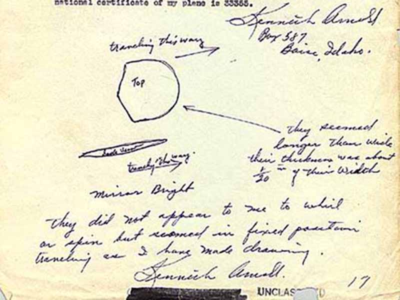 Kenneth Arnold UFO Sighting